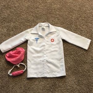 Girls Doctor Costume - 3-6yrs Old